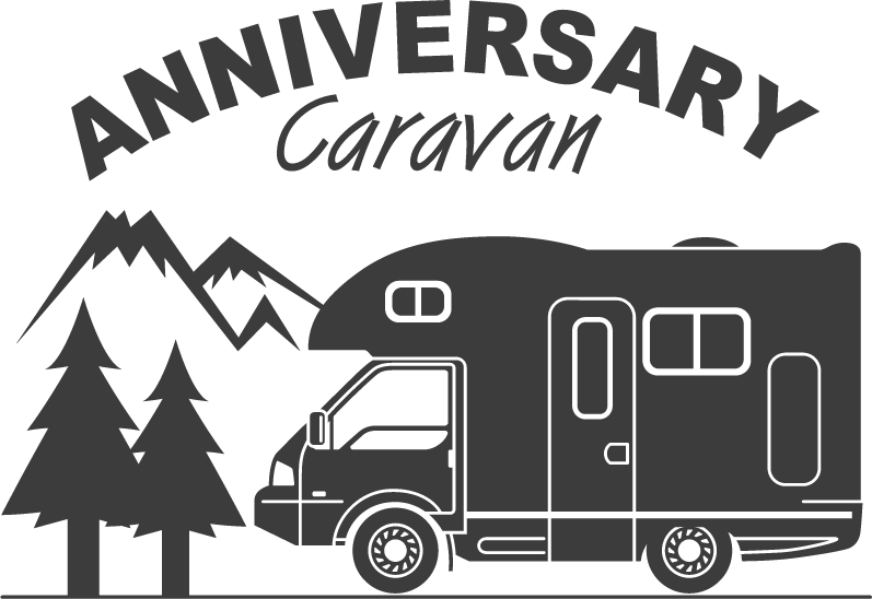 Anniversary Caravan Logo